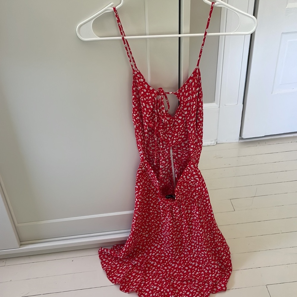Zara Floral Dress Size S - Picture 5 of 7
